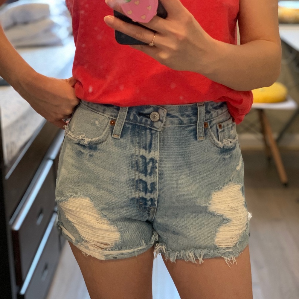 Jean short
